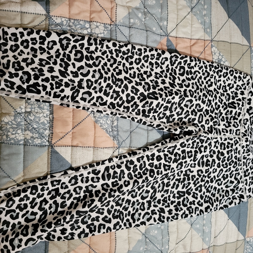 Chic Animal Print Pants
